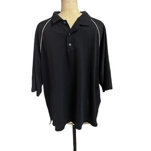 Footjoy black polo shirt